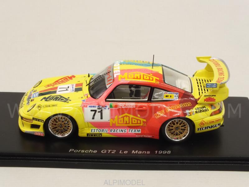 Porsche 911 GT2 #71 Le Mans 1998 Maisonneuve - Monteiro - Monteiro - spark-model