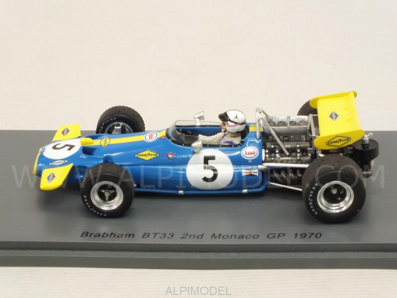 Brabham BT33 #5 GP Monaco 1970 Jack Brabham - spark-model