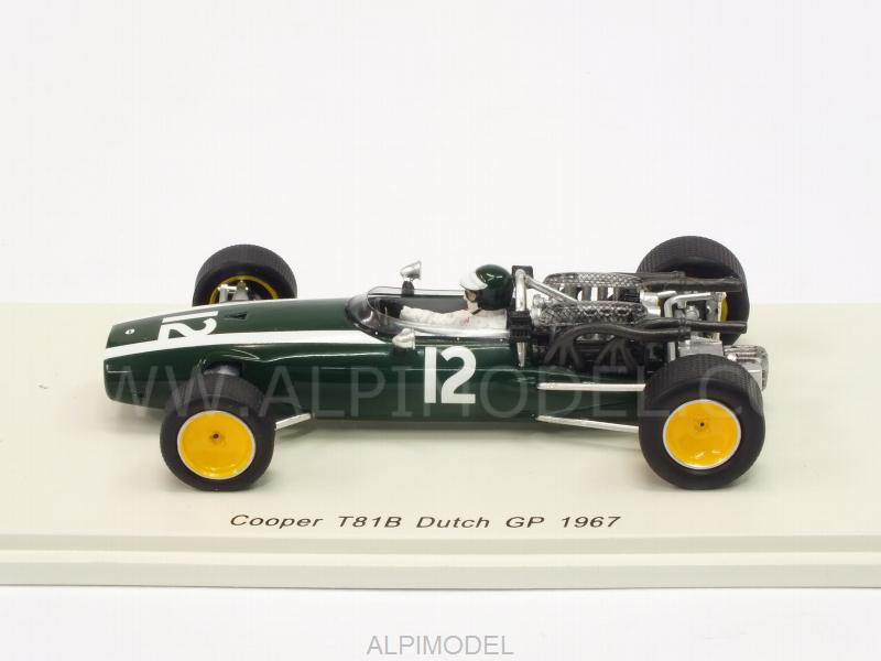 Cooper T81B #12 GP Netherlands 1967 Jochen Rindt - spark-model