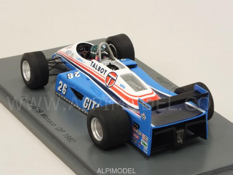 Ligier JS19 #26 GP Monaco 1982 Jacques Laffite - spark-model