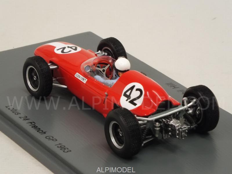 Lotus 24 #42 GP France 1963 Phil Hill - spark-model