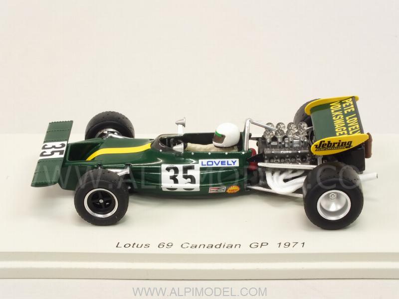 Lotus 69 #35 GP Canada 1971 Pete Lovely - spark-model