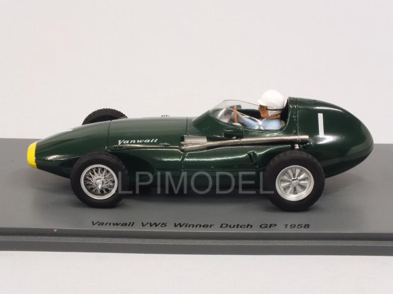 Vanwall VW5 #1 Winner GP Netherlands 1958 Stirling Moss - spark-model