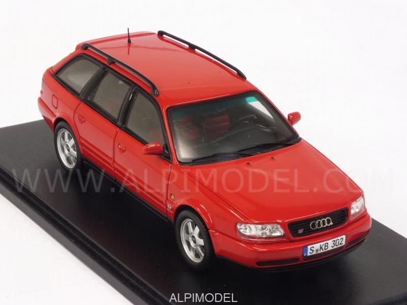 Audi S6 Plus Avant 1996 (Red) - spark-model