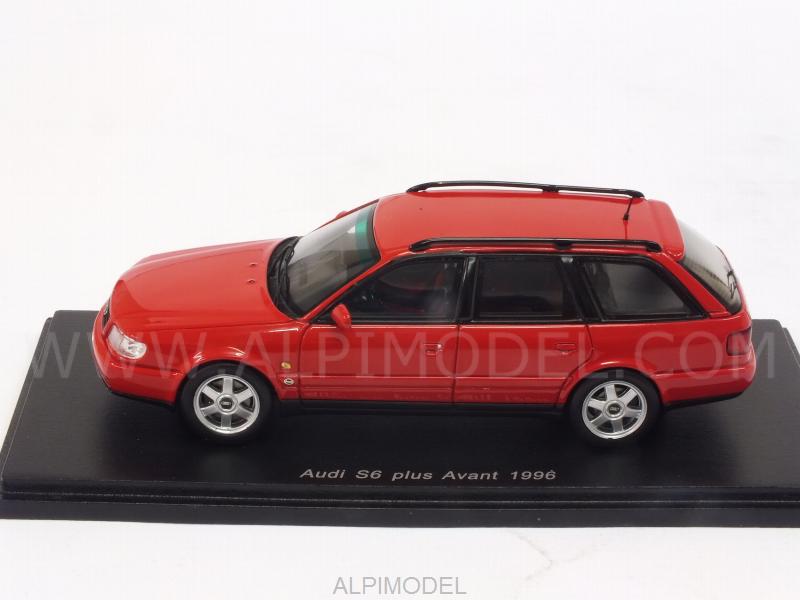 Audi S6 Plus Avant 1996 (Red) - spark-model