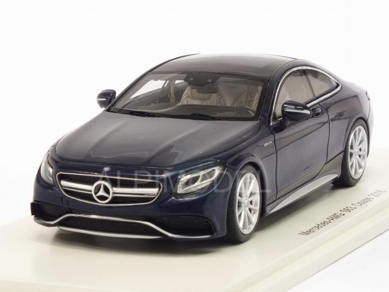 Mercedes AMG S63 Coupe 2016 (Blue) by spark-model