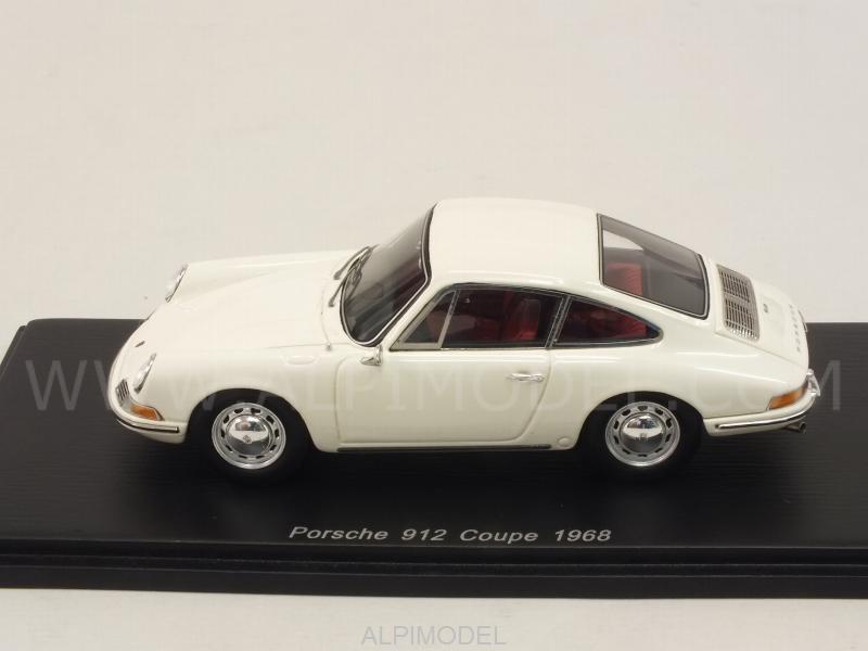 Porsche 912 Coupe 1968 (White) - spark-model