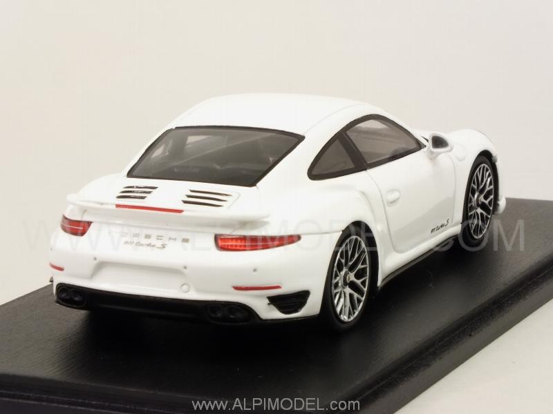 Porsche 911 Turbo S (991) 2015 (White) - spark-model