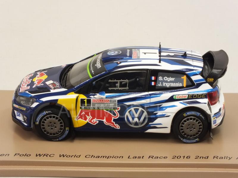 Volkswagen Polo WRC #1 Rally Australia 2016 World Champion Last Race Ogier - Ingrassia - spark-model