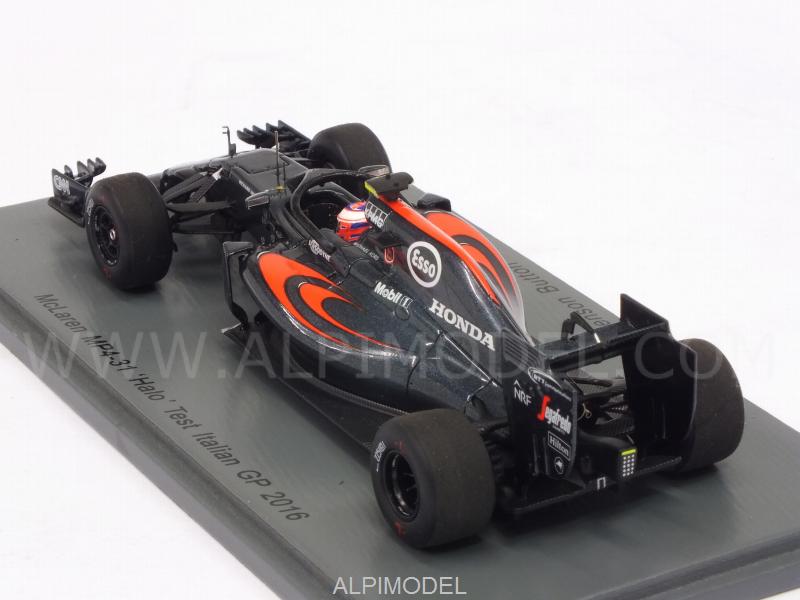 McLaren MP4/31 Halo Test #22 GP Italy 2016 Jenson Button - spark-model