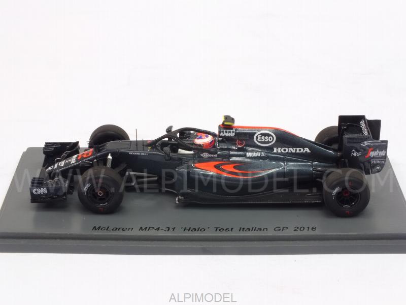 McLaren MP4/31 Halo Test #22 GP Italy 2016 Jenson Button - spark-model