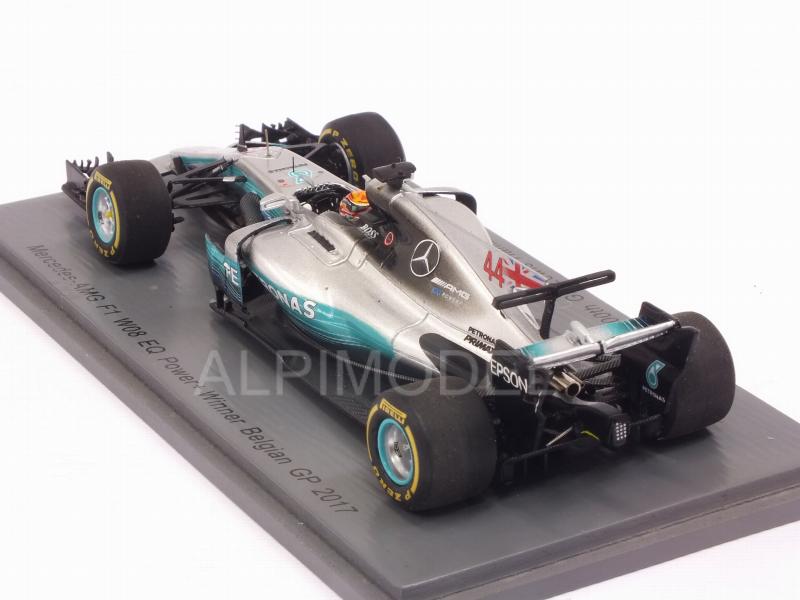 Mercedes AMG W08 #44 Winner GP Belgium 2017 Lewis Hamilton 200th GP - spark-model
