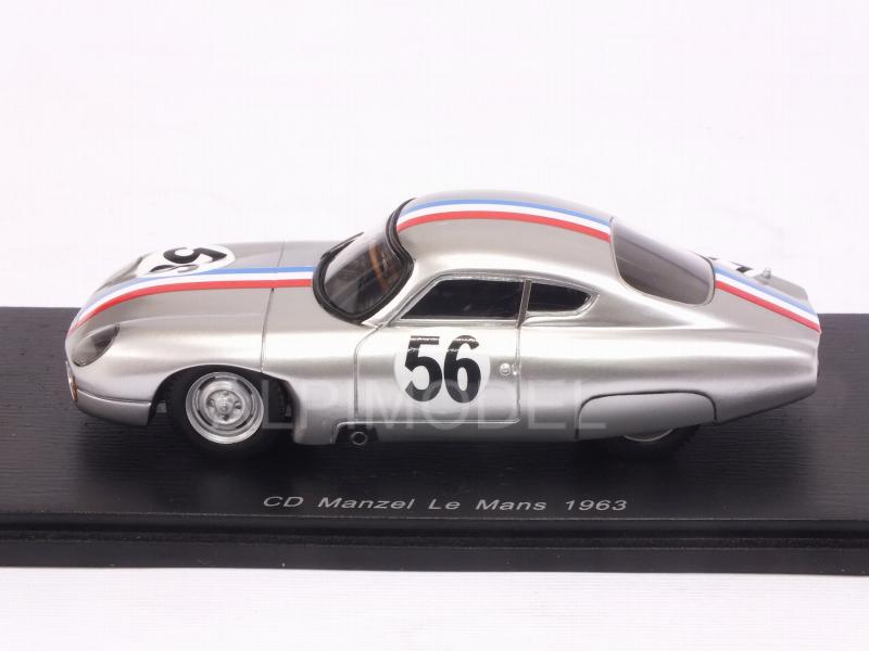 CD Manzel #56 Le Mans 1963 Guilhaudin - Bertaut - spark-model