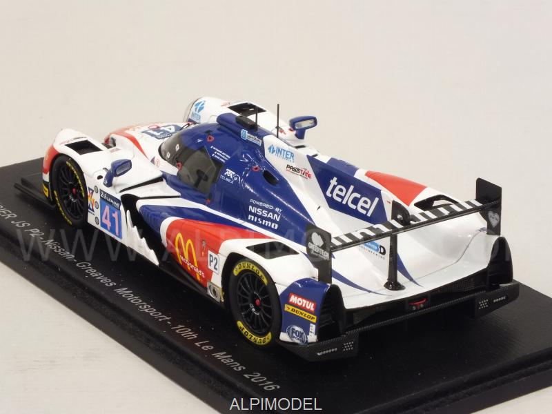 Ligier JS P2 #41 Le Mans 2016 Rojas - Canal - Berthon - spark-model