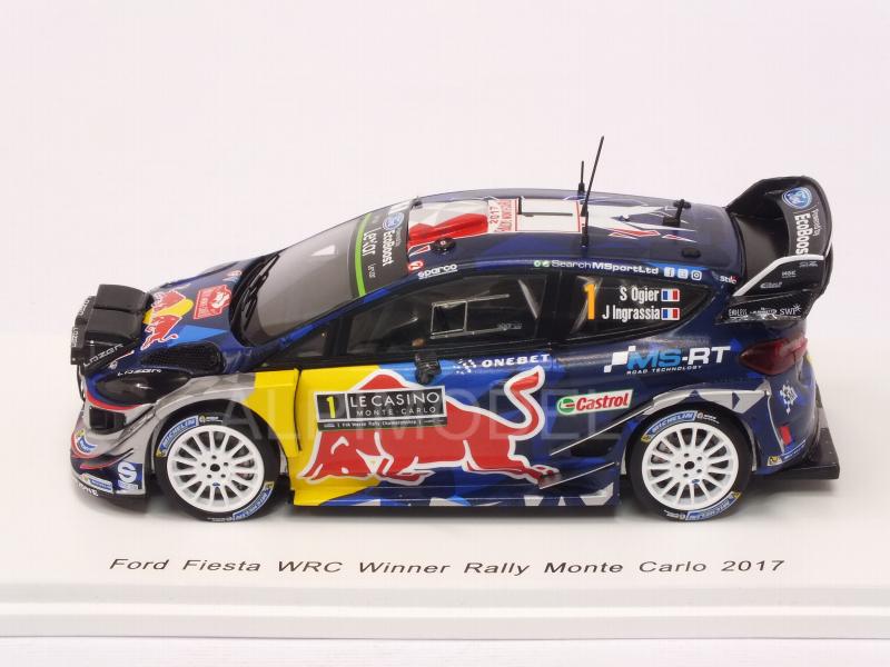Ford Fiesta WRC #1 Winner Rally Monte Carlo 2017 Ogier - Ingrassia - spark-model
