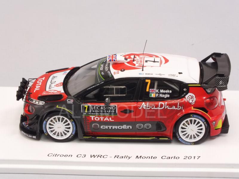 Citroen C3 WRC #7 Rally Monte Carlo 2017 Meeke - Nagle - spark-model