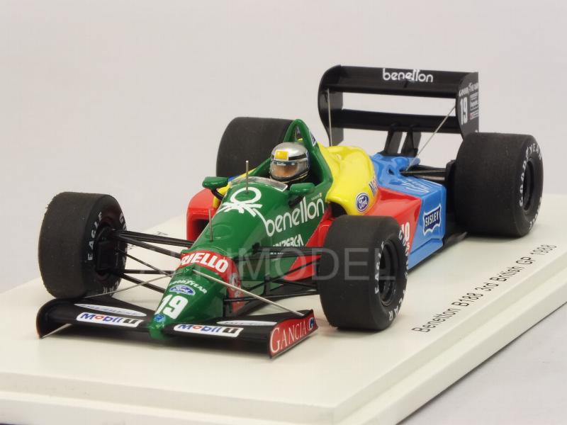 Benetton B188 #19 British GP 1988 Alessandro Nannini by spark-model
