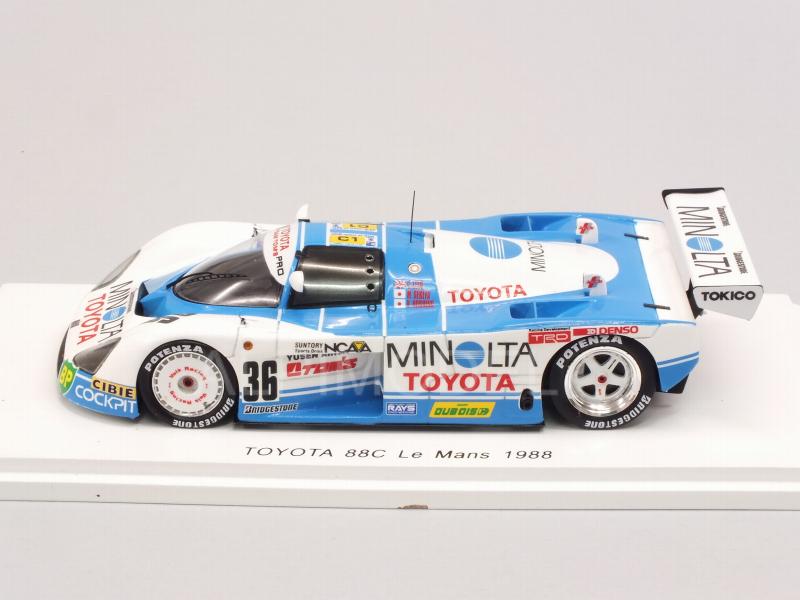 Toyota 88C #36 Le Mans 1988 Lees - Hoshino - Sekiya - spark-model