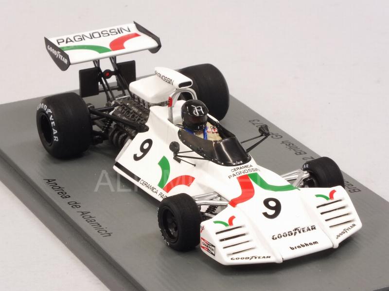Brabham BT42 #9 British GP 1973 Andrea de Adamich - spark-model