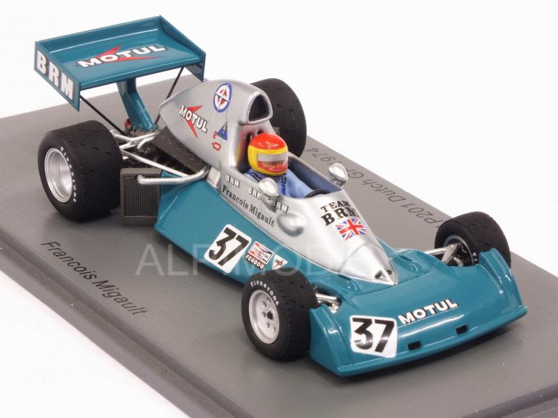 BRM P201 #37 GP Netherlands 1974 Francois Migault - spark-model