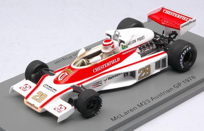 McLaren M23 #29 GP Austria 1978  Nelson Piquet by spark-model
