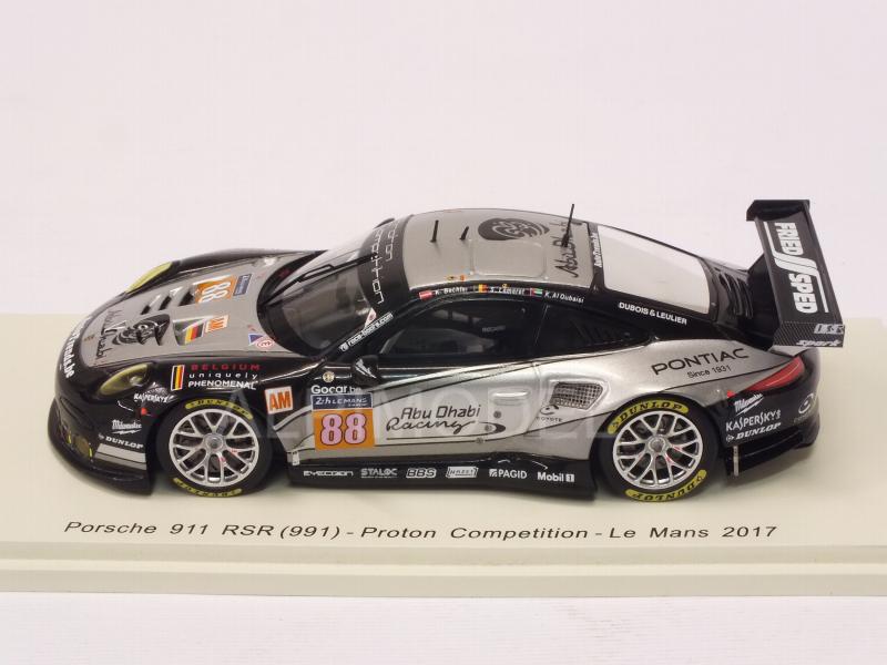 Porsche 911 RSR #88 Le Mans 2017 Bachler - Lemeret - Al Qubaisi - spark-model