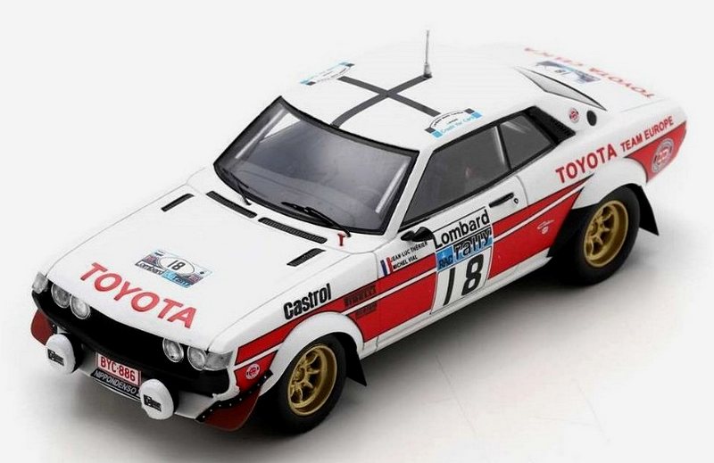 Toyota Celica 2000 GT #18 Lombard RAC Rally 1977 Therier - Vial by spark-model