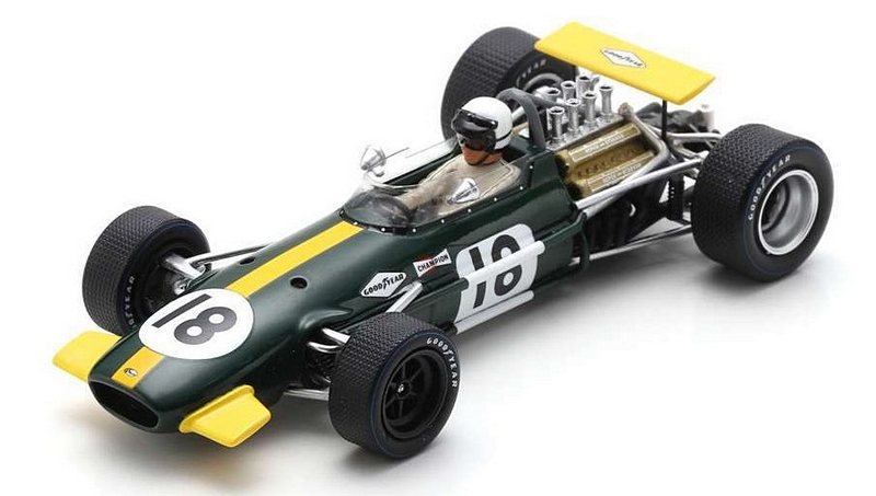 Brabham BT26 #18 GP Belgium 1968 Jack Brabham by spark-model