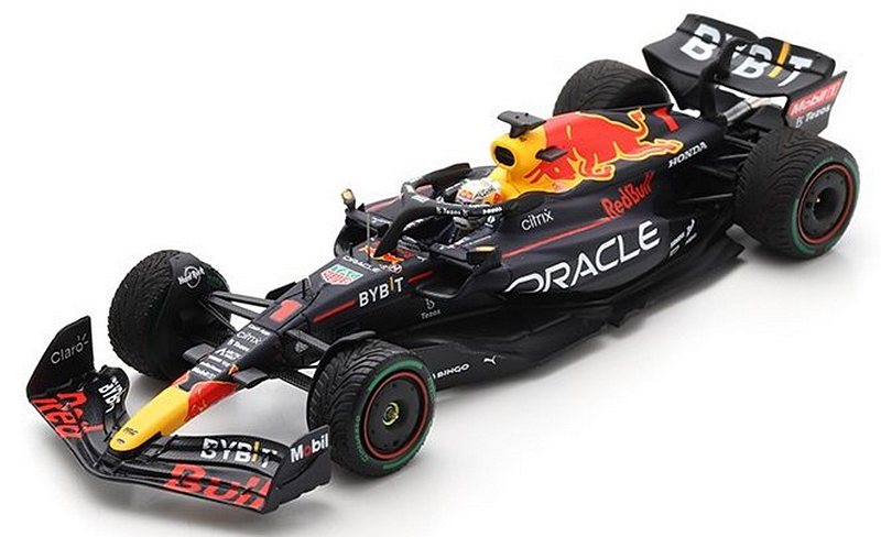 Red Bull RB18 #1 Winner GP Japan 2022 Max Verstappen World Champion by spark-model