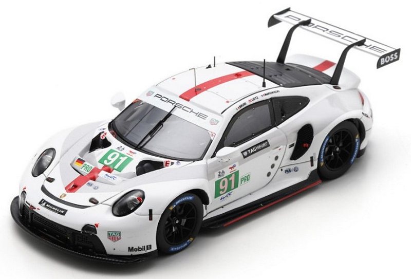 Porsche 911 RSR #91 Le Mans 2022 Bruni - Lietz - Mako by spark-model