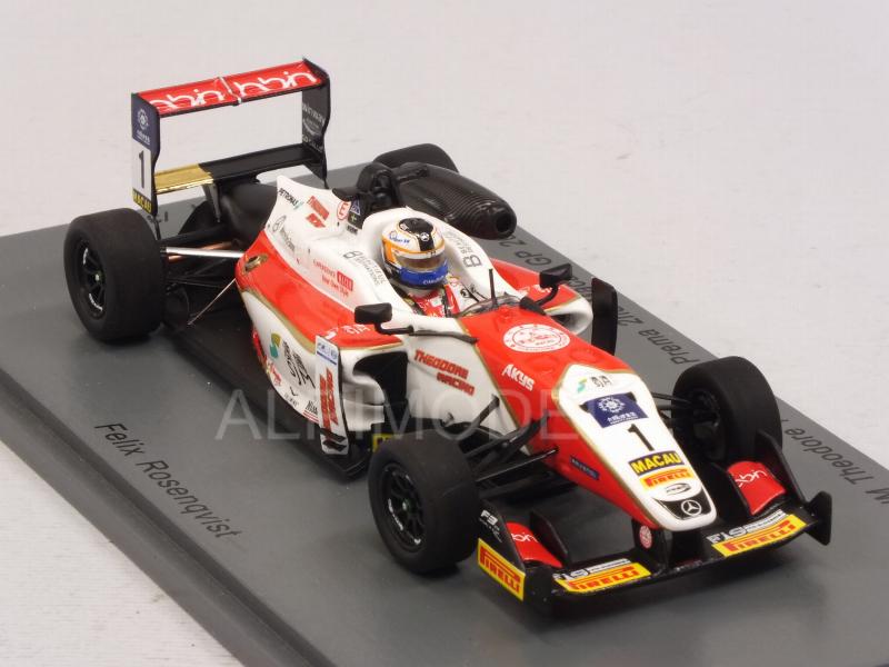 Dallara F3 SJM #1 Macau GP 2016 Felix Rosenqvist - spark-model
