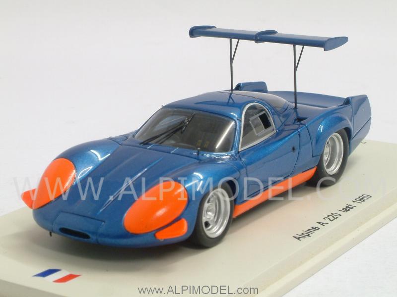 Alpine A220 Test 1969 by spark-model