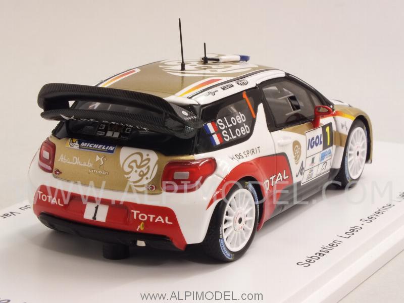 Citroen DS3 WRC #1 Winner Rally Du Var 2014 Loeb - Loeb - spark-model