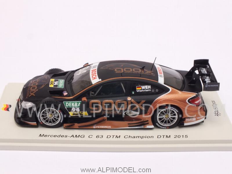 Mercedes C63 AMG DTM 2015 Champion: Pascla Wehrlein - spark-model