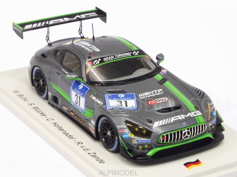Mercedes AMG GT3 #31 24h Nurburgring 2016  Zande - Mucke - Buhk - Hohenadel - spark-model