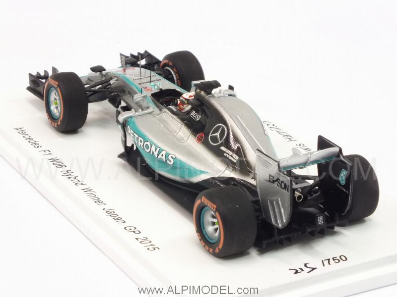 Mercedes W06 #44 Winner GP Japan 2015 World Champion Lewis.Hamilton - spark-model