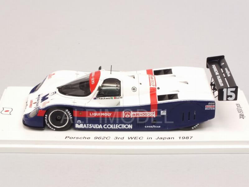 Porsche 962C #15 WEC Japan 1987 Baldi - Thackwell - spark-model