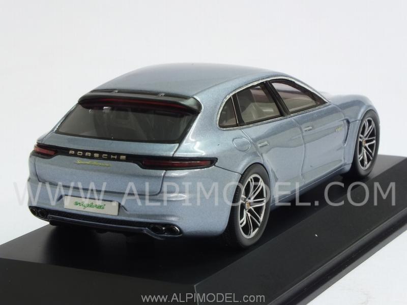 Porsche Panamera Sport Turismo 2014 (Light Blue Metallic) Porsche Promo - spark-model