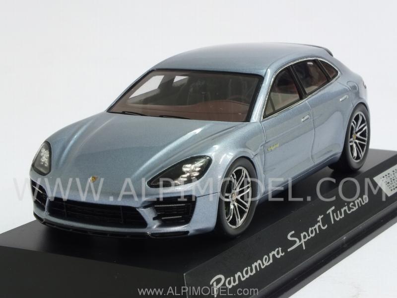 Porsche Panamera Sport Turismo 2014 (Light Blue Metallic) Porsche Promo by spark-model