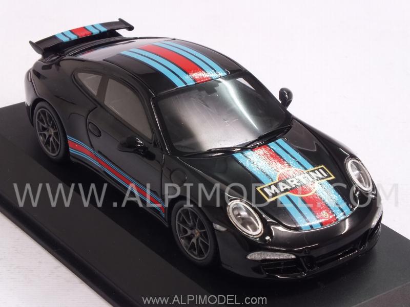 Porsche 911 Carrera S Aerokit Martini Racing Edition 2015 (Black) (Porsche Promo) - spark-model