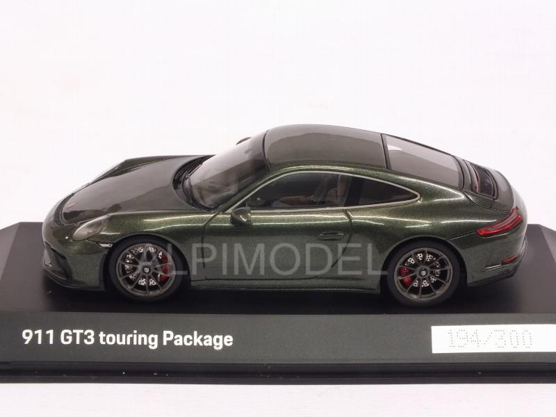 Porsche 911 Gt3 Touring Package (Metallic Dark Green) Porsche Promo - spark-model
