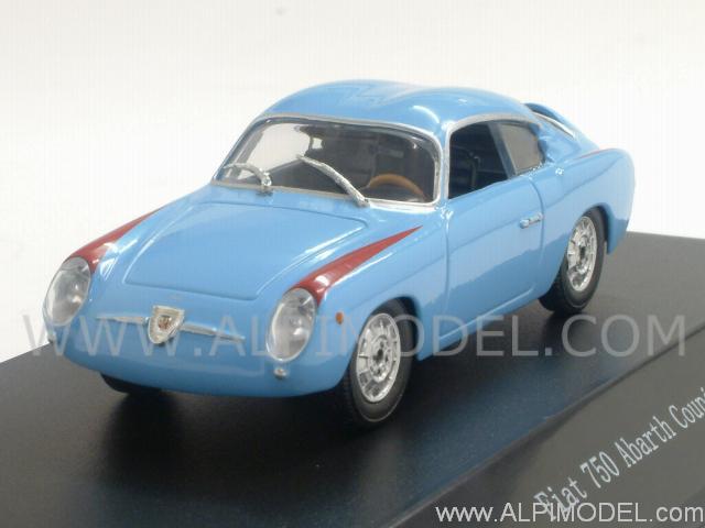Fiat 750 Abarth Coupe 1956 (Azure) by starline