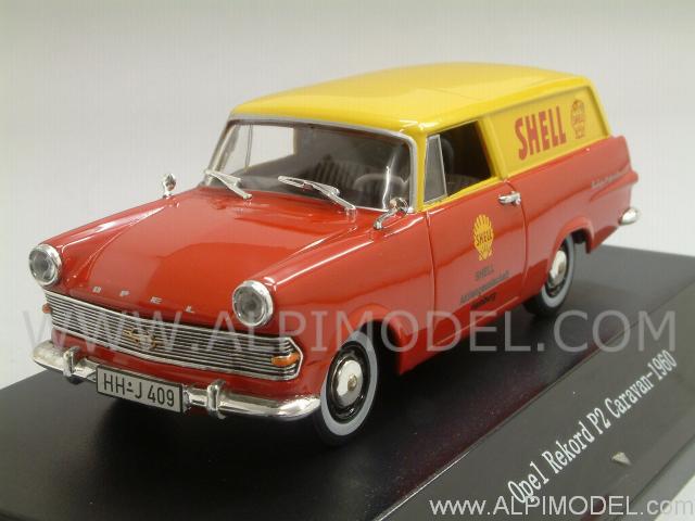 Opel Rekord P2 Caravan 1960  'Shell' by starline