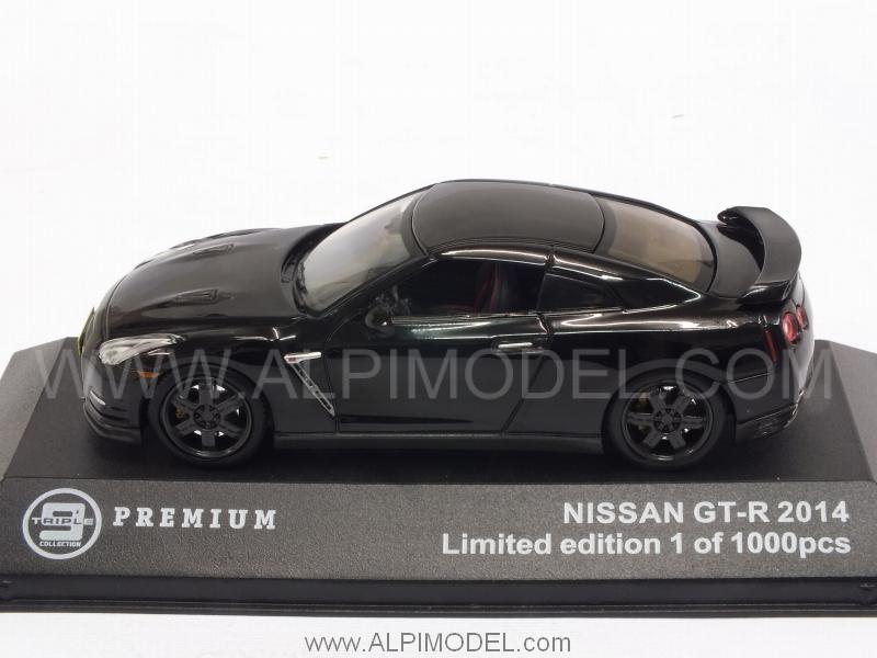 Nissan GT-R 2014 (Black) - triple-9-collection