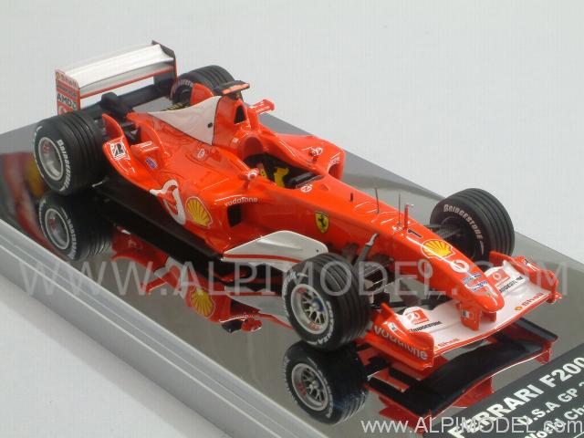 Ferrari F2003-GA GP USA 2003  Michael Schumacher World Champion - tameo