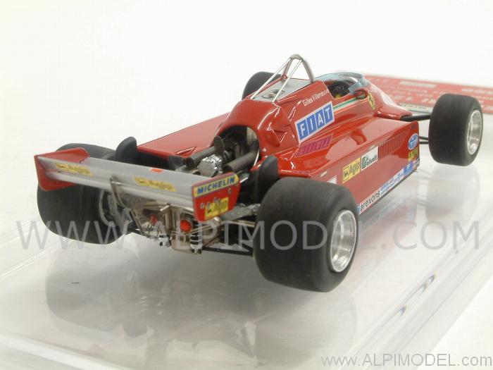 Ferrari 126 CK Winner GP Monaco 1981 Gilles Villeneuve (Limited Edition 213pcs.) - tameo