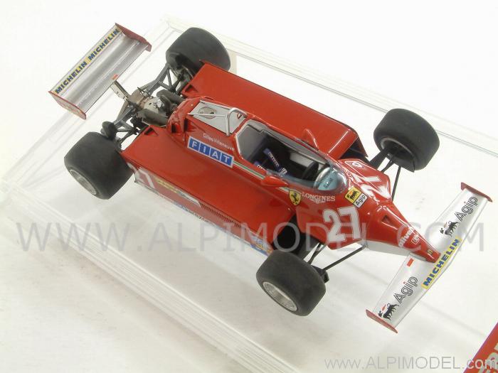Ferrari 126 CK Winner GP Monaco 1981 Gilles Villeneuve (Limited Edition 213pcs.) - tameo