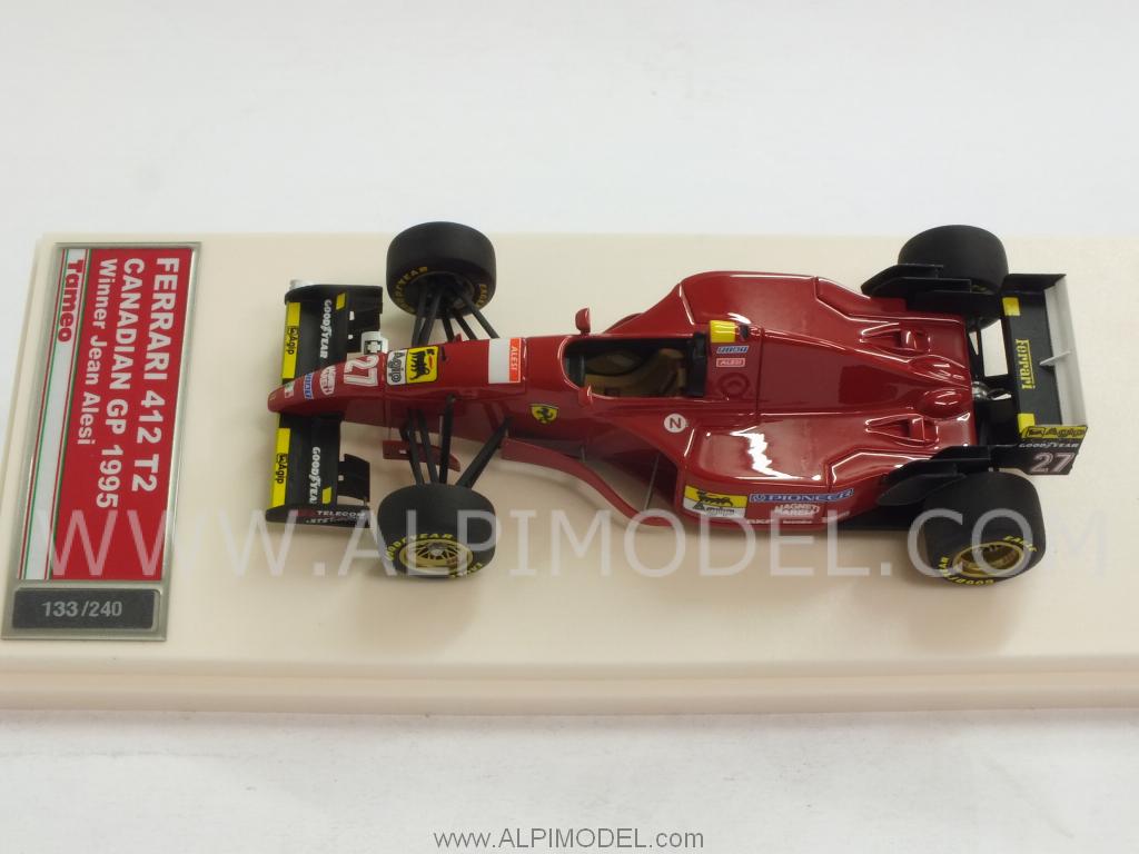 Ferrari 412 T2 Winner GP Canada 1995 Jean Alesi - tameo