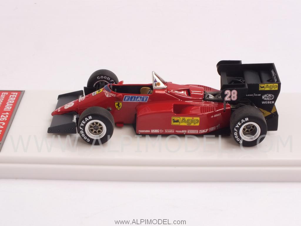 Ferrari 126 C4-M2 #28 GP Europa 1984 Rene' Arnoux  (HQ Metal model) - tameo