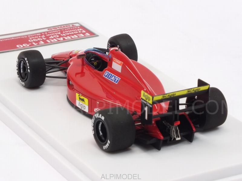 Ferrari F1-90 #1 Winner GP France 1990 Alain Prost (HQ Metal model) - tameo